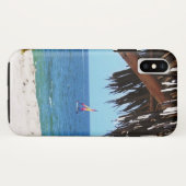 Coques Case-Mate iPhone Plage tropicale Colorée Voilier (Dos (Horizontal))