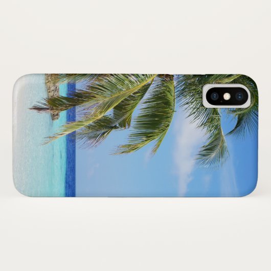 Coques Case-Mate iPhone Plage tropicale Eau Turquoise (Dos (Horizontal))