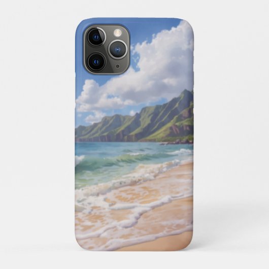 Coques Case-Mate iPhone Plage tropicale Hawaï (Dos)