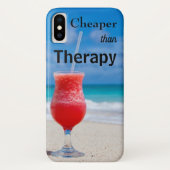 Coques Case-Mate iPhone Plage tropicale moins chère que la thérapie photo (Dos)