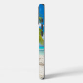 Coques Case-Mate iPhone Plage Tropicale Palmier Personnalisé (Verso / Gauche)