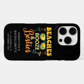 Coques Case-Mate iPhone Plages de fête de fiançailles Boissons Copines Ass (Verso (horizontal))