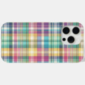 Coques Case-Mate iPhone Plaid au printemps/Pâques/tartan (Verso (horizontal))