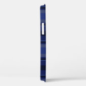 Coques Case-Mate iPhone Plaid bleu marine (Verso / Droite)
