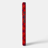 Coques Case-Mate iPhone plaid bleu rose tartan (Verso / Gauche)