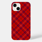 Coques Case-Mate iPhone plaid bleu rose tartan (Verso)