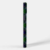 Coques Case-Mate iPhone plaid bleu vert de tartan du sud (Verso / Droite)