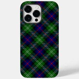 Coque Pour Pour iPhone 14 Pro Max plaid bleu vert de tartan du sud