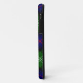 Coques Case-Mate iPhone plaid bleu vert de tartan du sud (Dos/Gauche)