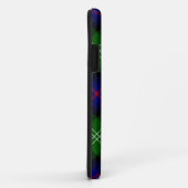 Coques Case-Mate iPhone plaid bleu vert de tartan du sud (Dos/Droite)