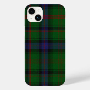 Coque Pour iPhone 14 Plus Plaid bleu vert tartan Park