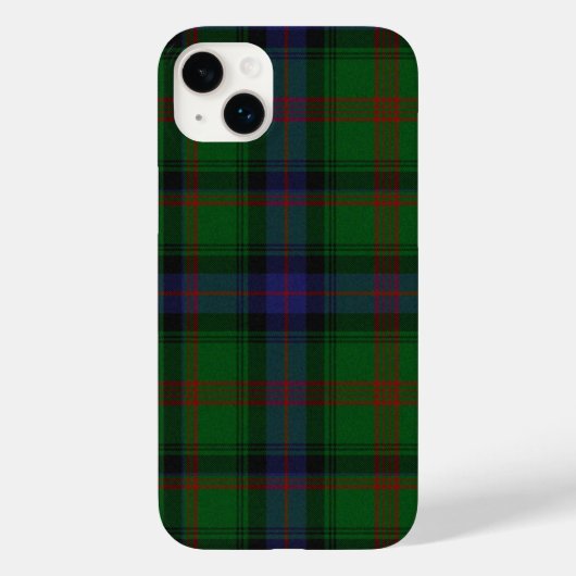 Coques Case-Mate iPhone Plaid bleu vert tartan Park (Verso)
