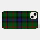 Coques Case-Mate iPhone Plaid bleu vert tartan Park (Verso (horizontal))