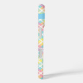 Coques Case-Mate iPhone Plaid couleur pastel (Verso / Droite)