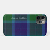 Coques Case-Mate iPhone Plaid couleur Wallace Tartan (Dos (Horizontal))