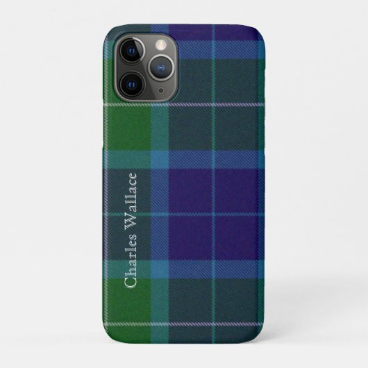 Coques Case-Mate iPhone Plaid couleur Wallace Tartan (Dos)