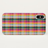 Coques Case-Mate iPhone Plaid écossais abstrait (Dos (Horizontal))
