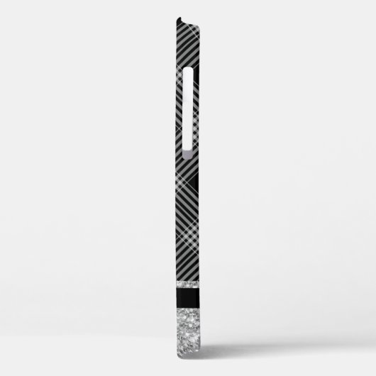 Coques Case-Mate iPhone Plaid et Parties scintillant (Verso / Gauche)