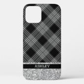 Coques Case-Mate iPhone Plaid et Parties scintillant (Verso)