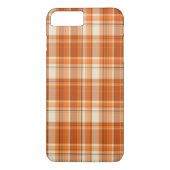 Coques Case-Mate iPhone Plaid orange (Dos)