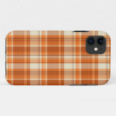 Coques Case-Mate iPhone Plaid orange (Dos (Horizontal))