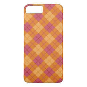 Case-Mate iPhone Case Plaid polarisé dans l'orange et le rose