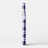 Coques Case-Mate iPhone Plaid pourpre (Verso / Droite)