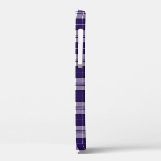 Coques Case-Mate iPhone Plaid pourpre (Verso / Gauche)