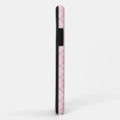 Coques Case-Mate iPhone Plaid rose-clair (Dos/Droite)