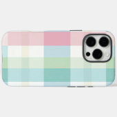 Coques Case-Mate iPhone Plaid Series, Pink Green Plaid (Verso (horizontal))
