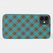 Coques Case-Mate iPhone Plaid Tartan Bleu Jaune gris tendance (Dos (Horizontal))