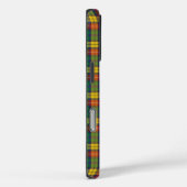 Coques Case-Mate iPhone Plaid Tartan Clan Buchanan Rouge Vert Personnalisé (Verso / Droite)