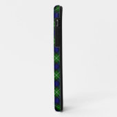 Coques Case-Mate iPhone Plaid vert bleu Lamont tartan (Dos/Gauche)