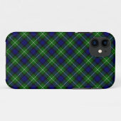 Coques Case-Mate iPhone Plaid vert bleu Lamont tartan (Dos (Horizontal))