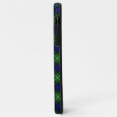 Coques Case-Mate iPhone Plaid vert bleu Lamont tartan (Dos/Gauche)