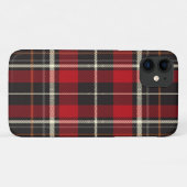 Coques Case-Mate iPhone Plaie d'hiver rouge et noir (Dos (Horizontal))