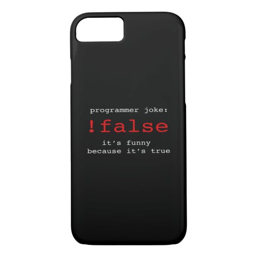 COQUES Case-Mate iPhone PLAISANTERIE DE PROGRAMMEUR (Dos)