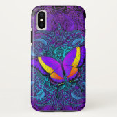 Coques Case-Mate iPhone Plaisir de papillon dur (Dos)