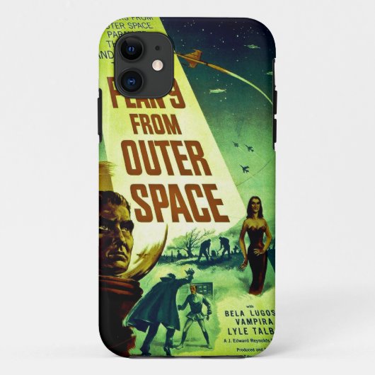 Coques Case-Mate iPhone Plan 9 De L'Espace (Dos)