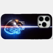 Coques Case-Mate iPhone Plan de cœur mécanique (Verso (horizontal))