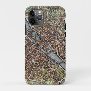 Case-Mate iPhone Case plan de Paris ville ancienne