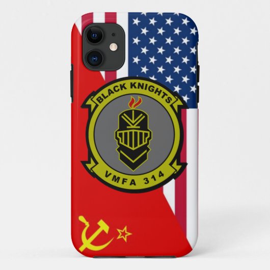 Coques Case-Mate iPhone Plan de peinture de guerre froide "des chevaliers (Dos)