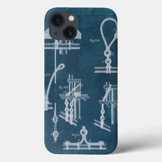 Coques Case-Mate iPhone Plan détaillé nautique IV (Verso)