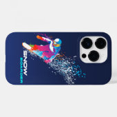 Coques Case-Mate iPhone Planche à neige | (Verso (horizontal))