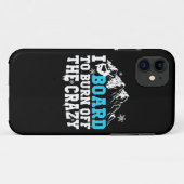 Coques Case-Mate iPhone Planche À Neige Pour Brûler Le Fou (Dos (Horizontal))