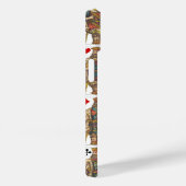 Coques Case-Mate iPhone Planche antique de cartes (Verso / Droite)