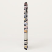 Coques Case-Mate iPhone Planche | Antique Tuming Blocks Patchwork (Dos/Gauche)