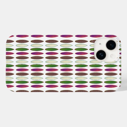 Coques Case-Mate iPhone planche de surf cool patterling (Verso (horizontal))