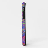 Coques Case-Mate iPhone Plancher en bois arc-en-ciel (Dos/Gauche)