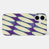 Coques Case-Mate iPhone planches de surf blanches motif (Verso (horizontal))